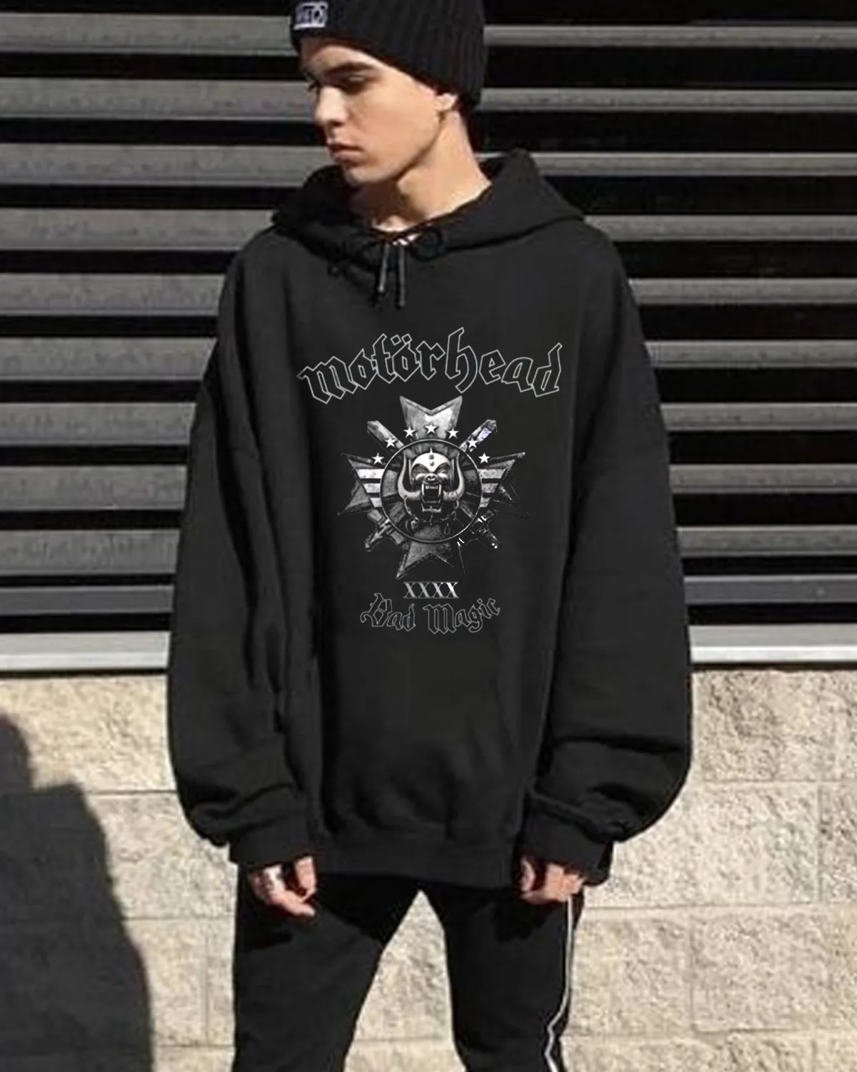FREAK "MOTORHEAD XXX BAD MAGIC" 450 GSM HEAVY HOODIE