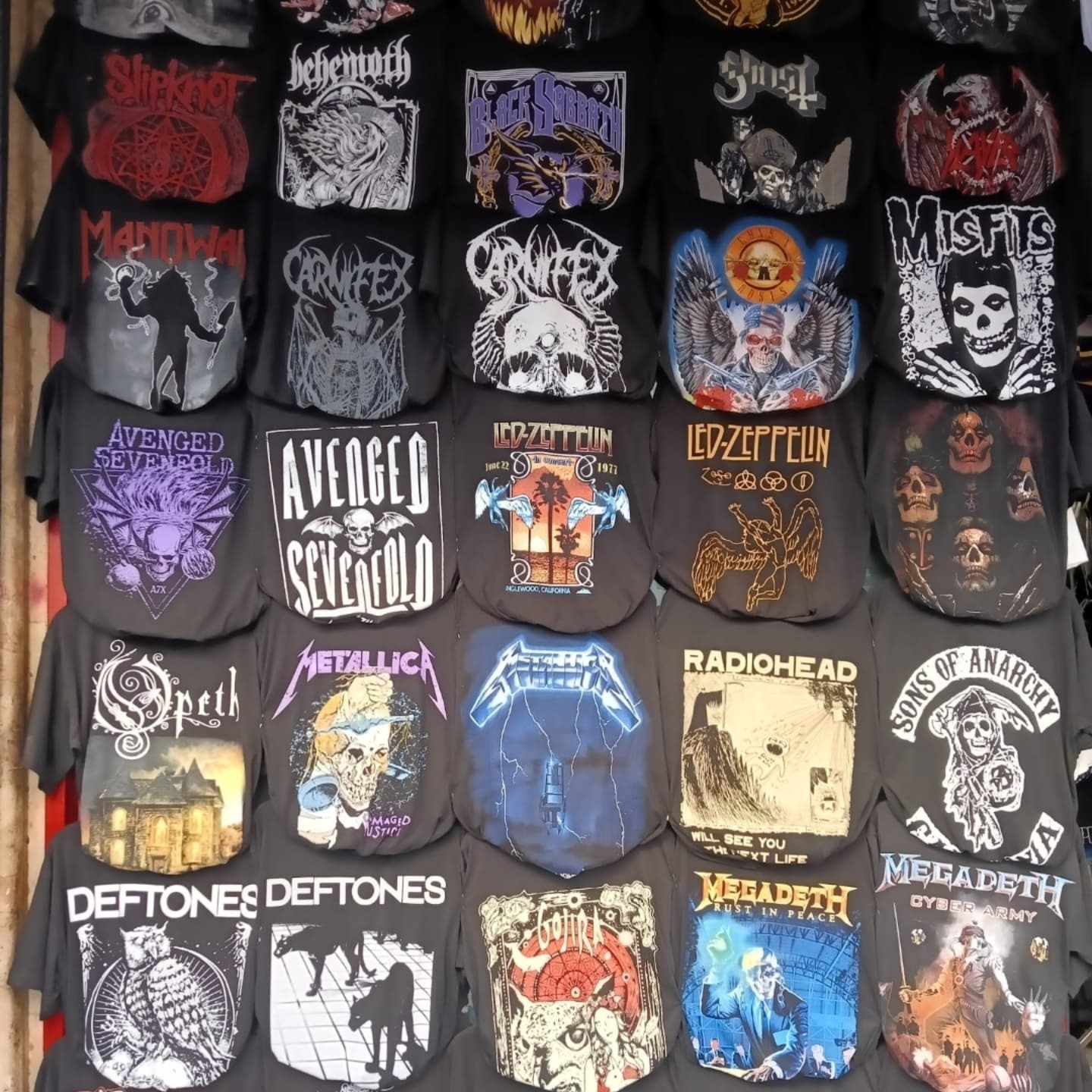 FREAK METAL & ROCK BAND T-SHIRT KOLEKSIYONU